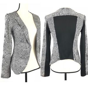Wet Seal Open Front Thin Knit Blazer Top